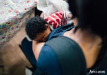 BAME breastfeeding mother